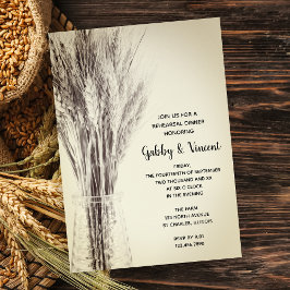 Convite Cevada Seca no Janto de ensaio de Fazenda de garra