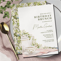 Chá Bonita + Jardim Floral | Elegante Birthday Bru