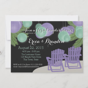 Convite Chá Casal dos Lanternas de Praia