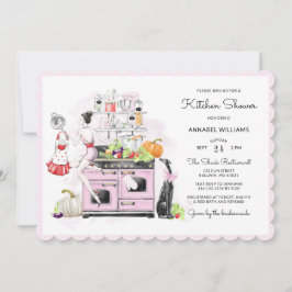 Convite Chá da Cozinha Bridal