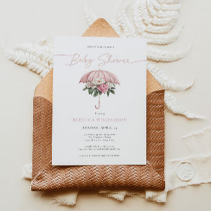 Convite Chá de abril da Baby Girl