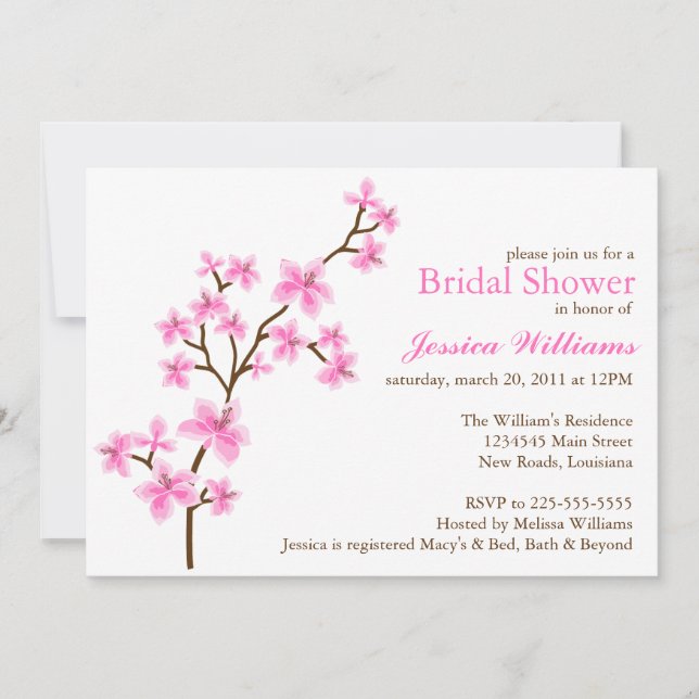 Convite Chá de Bebê (Frente)