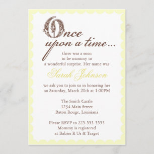 Convite Chá de Bebê