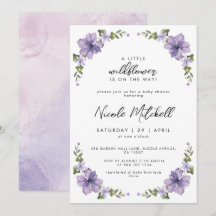 Chá De Bebê A Pequena Florzinha Está A Caminho