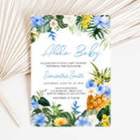Chá de Bebê Abacaxi Aloha