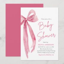 Chá de Bebê Arco Rosa Moderno Fofo