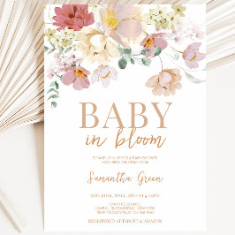 Convite Chá de Bebê Baby in Bloom
