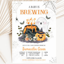Convite Chá de Bebê 'Baby is Brewing'
