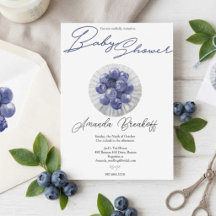 Chá de Bebê Berry Sweet Blueberry