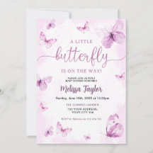 Chá de Bebê Borboleta