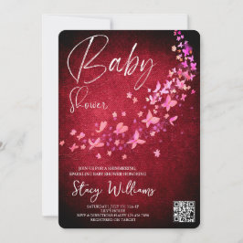 Convite Chá de Bebê Borboleta