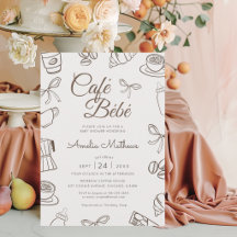 Chá de Bebê Caprichoso Café Bebe Brown