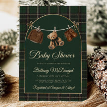 Chá de Bebê Clássico do Ursinho de Pelúcia Polo