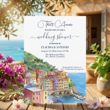 Chá de Bebê de Casamento Italiano That's Amore Riv