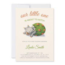 Chá de Bebê de Dinossauro Fofo Pronto para Chocar