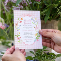 Chá de Bebê de Florais da Primavera de Produção Lo