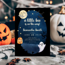 Chá de Bebê de Halloween Little Boo