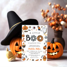 Chá de Bebê de Halloween Little Boo