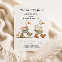 Chá de Bebê do 2º Bebê Silly Goose