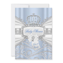 Chá de Bebê do Doce Principe Menino Diamante