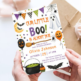 Convite Chá de Bebê do Nosso Pequeno Boo