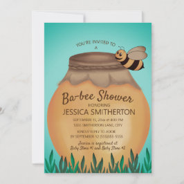 Convite Chá de Bebê Honey Pot e Abelha