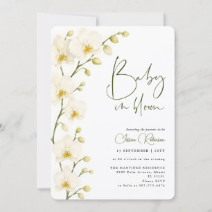Convite Chá de Bebê Jardim Floral Bebê em Flor