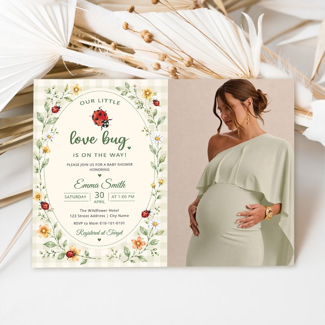 Convite Chá de Bebê Joana Nosso Pequeno Amor (Criador carregado)