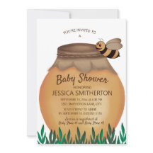 Chá de Bebê Menino ou Menina Honey Pot e Honeybee