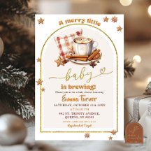 Chá de Bebê Merry Little Baby Café de Inverno