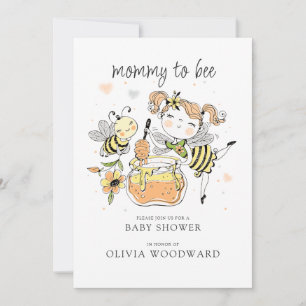 Convite Chá de Bebê Mommy To Bee 