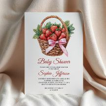 Chá de Bebê Morango Doce Fruta