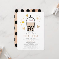 Chá de Bebê Neutro Boba Bubble Tea
