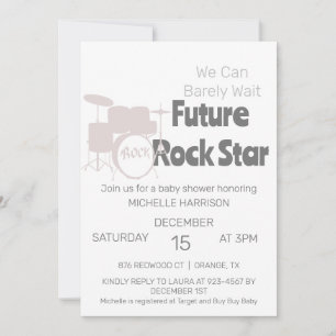 Convite Chá de Bebê Neutro Mal Podemos Esperar