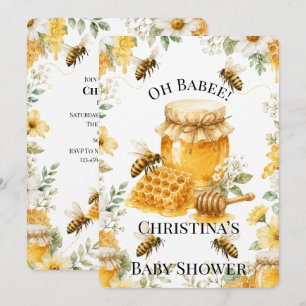 Convite Chá de Bebê Neutro Oh Bebê