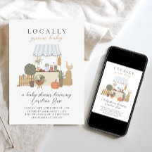 Chá de Bebê no Mercado de Produtores Locais