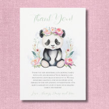 Chá de Bebê Panda Bebê Peônias Selva