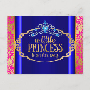 Convite Chá de Bebê Princesa Boho Chic Índia