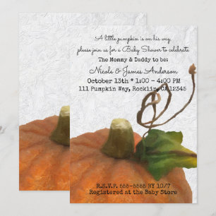 Convite Chá de Bebê Princesa do Livro Infantil Laranja Fof