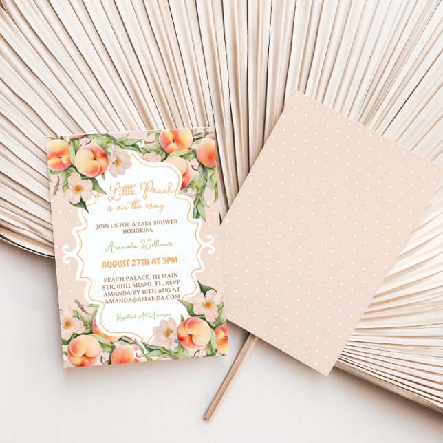 Convite Chá de Bebê Rosa Rosa-Rosa-Rosa-Rosa-doce (Criador carregado)