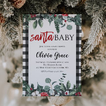 Chá de Bebê Santa Baby Natal