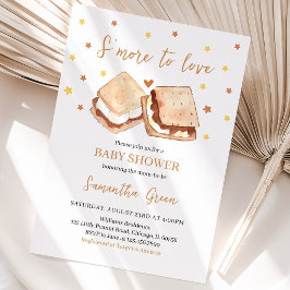 Convite Chá de Bebê S'more to Love
