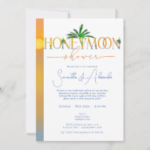 Chá de Casais de Lua Solar de Praia Tropical