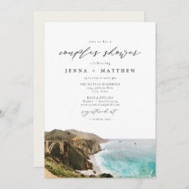 Convite CHÁ de Casais do BIG SUR Coastline California
