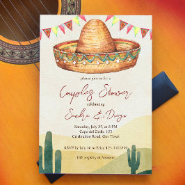 Convite Chá de casais mexicanos
