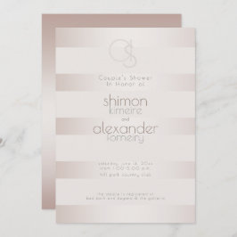 Convite Chá de casamento | Estirpe de Pérolas Moderna Eleg