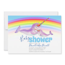 Chá de fraldas-arco-íris branco azul-vermelho