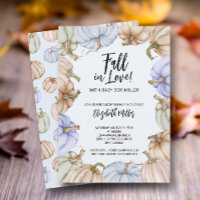 Chá de fraldas Azul de Bombas no Amor