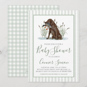 Convite Chá de fraldas Caçador de Patos do Sul