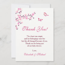 Chá de fraldas Cherry Blossom para download Obriga